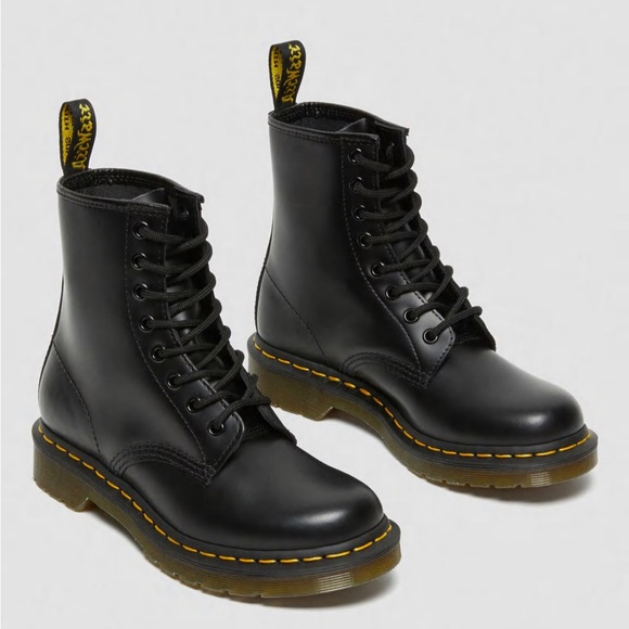 Dr. Martens “The Original” 1460 Leather Lace Up Boots - Picture 1 of 8